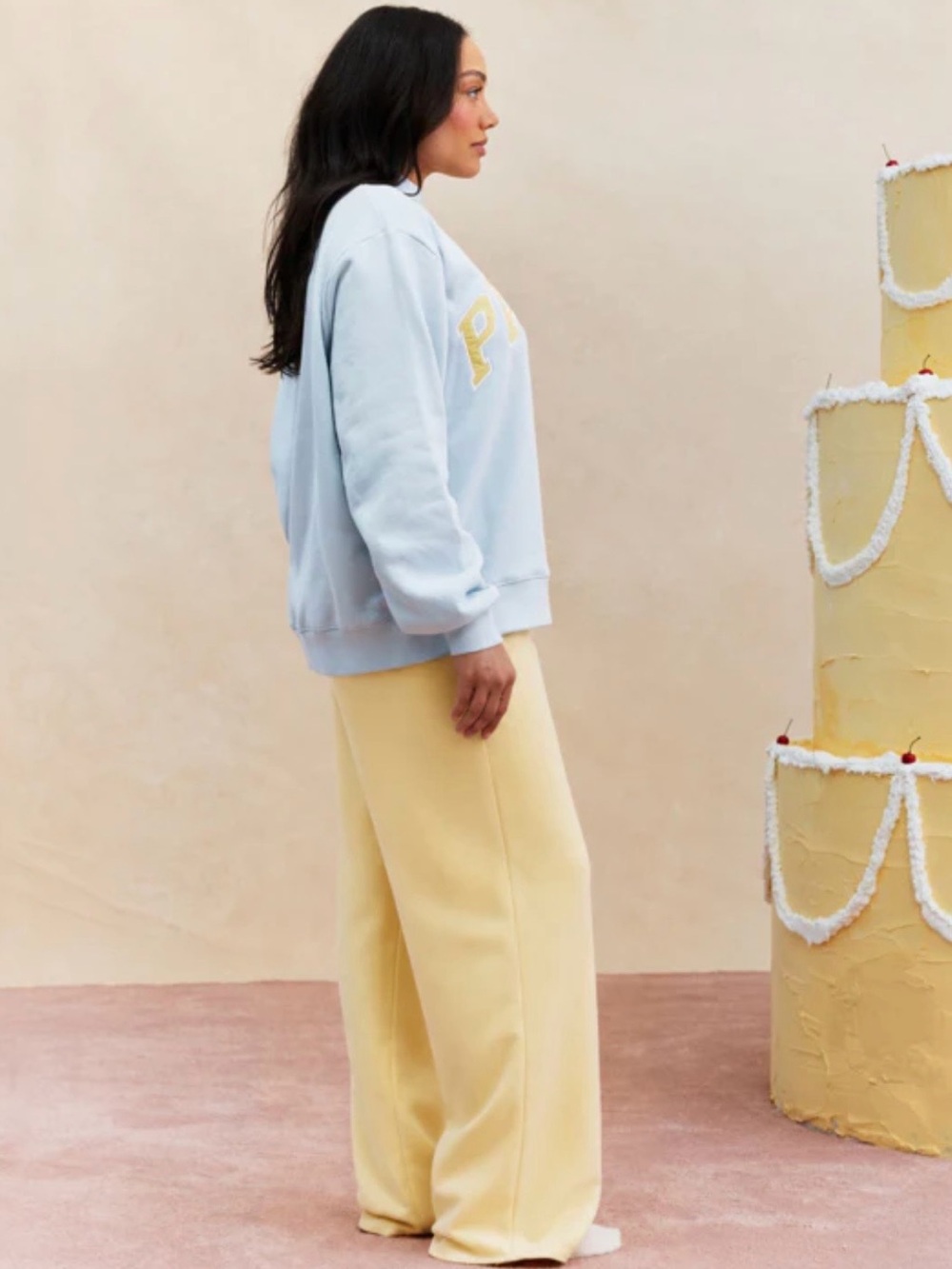 PARKE Heritage Varsity Mockneck Blueberry Lemonade L/XL New Birthday Drop - Picture 5 of 6